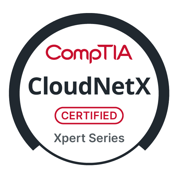 CompTIA CloudNetX ce badge