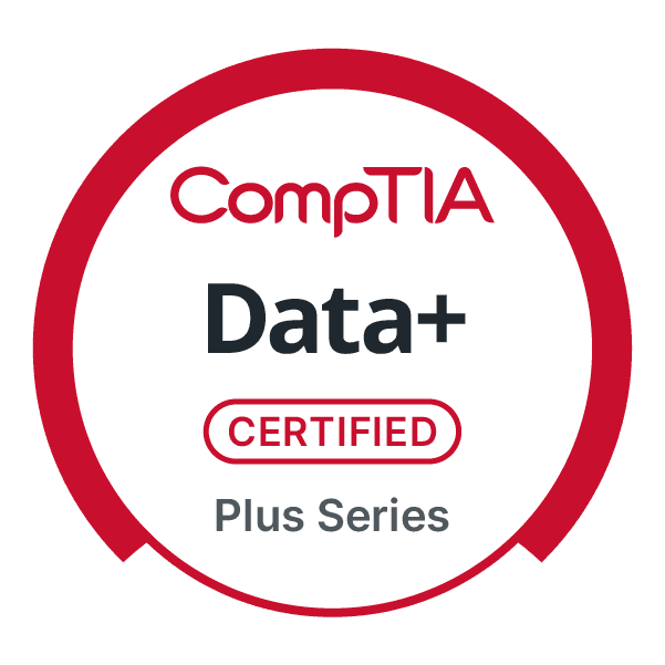 CompTIA Data+ badge
