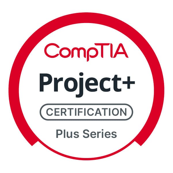 CompTIA Project+ badge