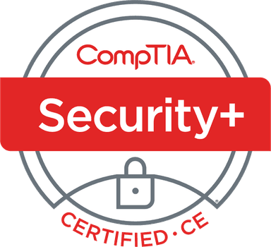 CompTIA Security+ badge