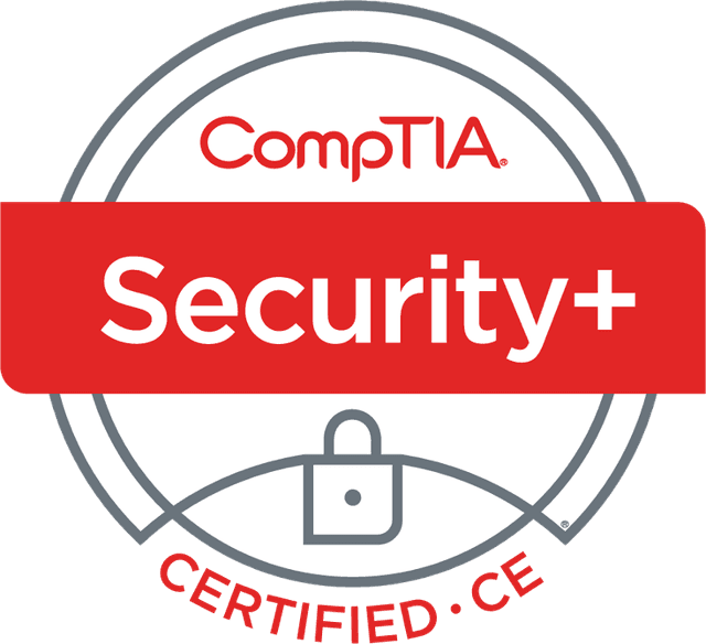 CompTIA Security+ badge