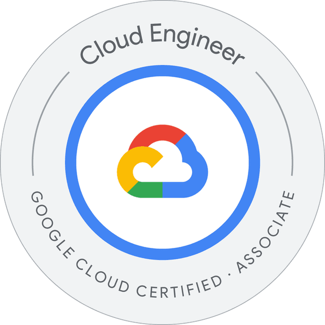 Associate Cloud engineer badge