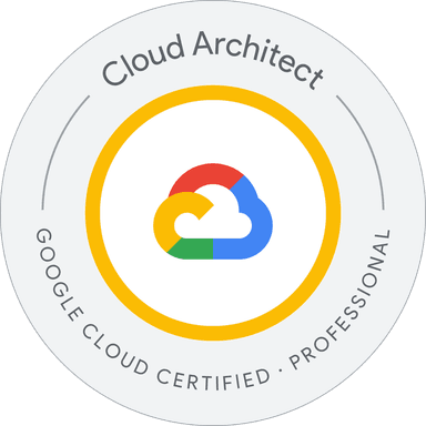 Professional Cloud Architect badge