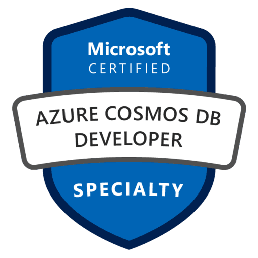 Azure cosmos db developer speciality badge