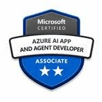 Microsoft Certified Azure AI App And Agent Developer Associate badge