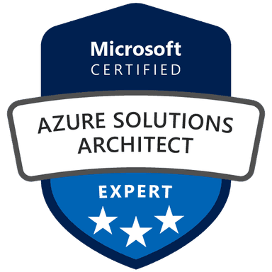 Azure Solutions Architect Expert badge