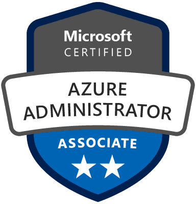 Azure Administrator Associate badge