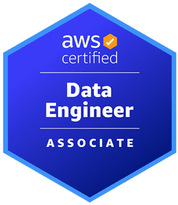 AWS Data Engineer Associate badge