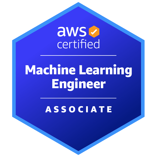 AWS Machine Learning Engineer Associate badge