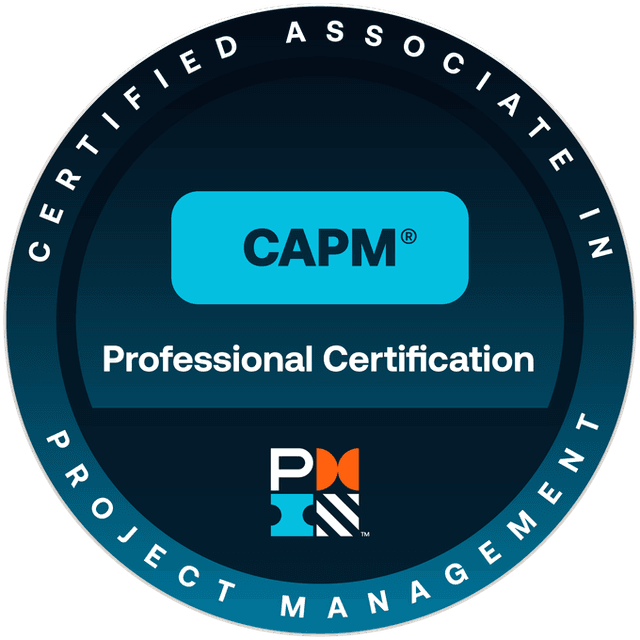 Certified Associate in Project Management badge