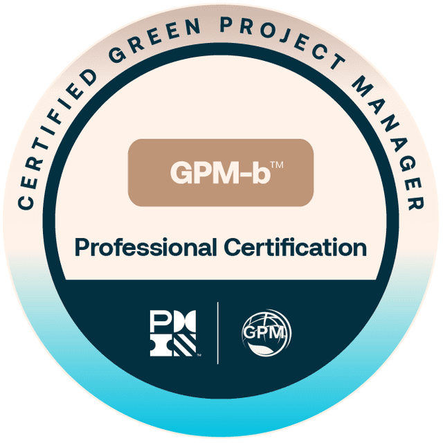 Certified Green Project Manager Basic badge