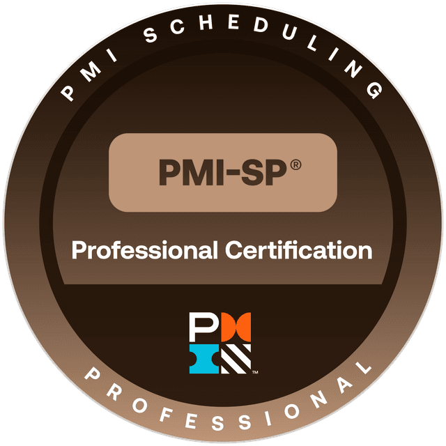 PMI Scheduling Professional PMI SP badge